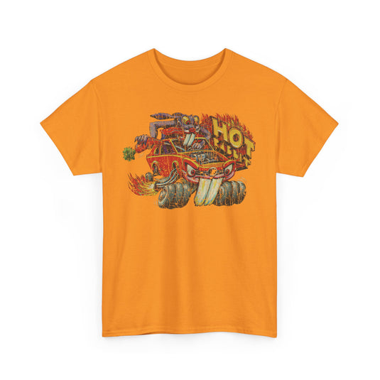 Weird Wheels Hot Rabbit 1980 Topps Racing Monster Truck Trading Card T-shirt