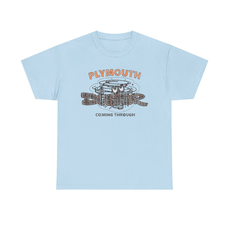 Load image into Gallery viewer, Plymouth Duster Coming Through Car T-shirt
