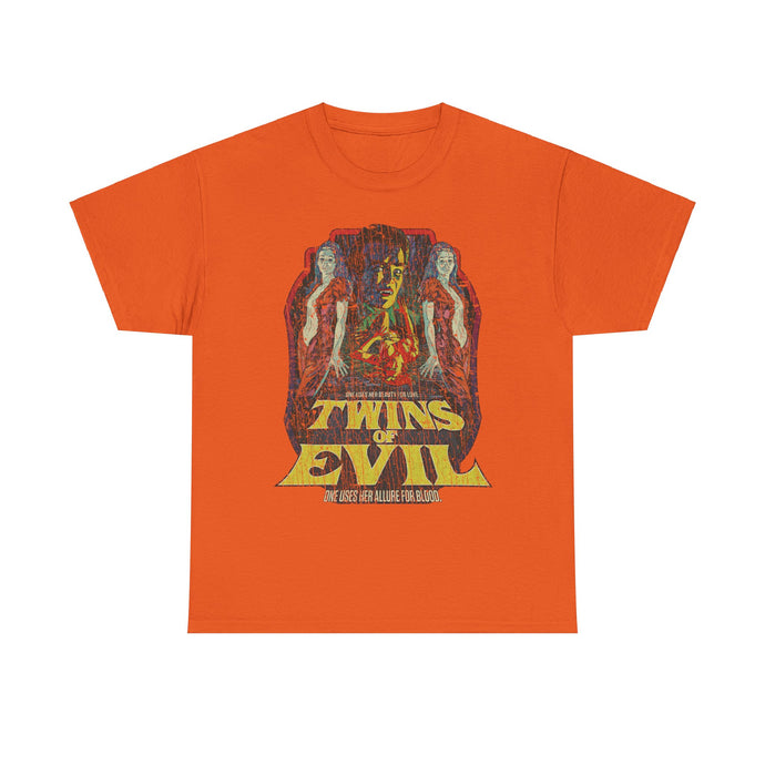 Twins of Evil 1971 Vampire Horror Movie T-shirt