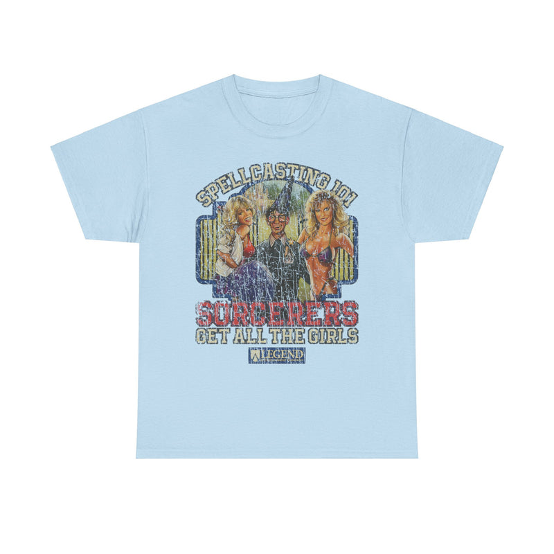 Load image into Gallery viewer, Spellcasting 101 Sorcerers Get All the Girls 1990 Adventure Video Game T-shirt
