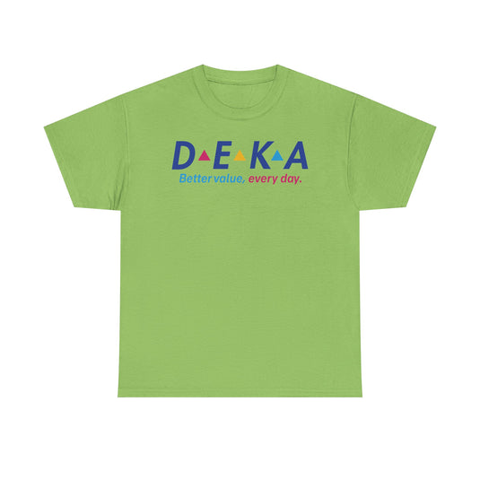 DEKA Better Value Every Day Vintage Logo T-Shirt