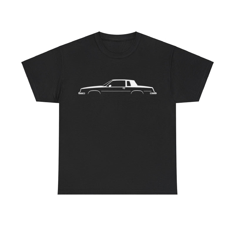 Load image into Gallery viewer, Oldsmobile Cutlass Supreme Coupe 1983 Silhouette Car T-shirt
