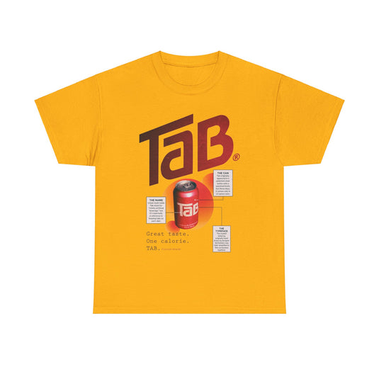 Tab Diet Soft Drink Nostalgic T-Shirt