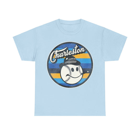 Charleston Charlies Logo Nostalgic Retro Baseball Team T-shirt