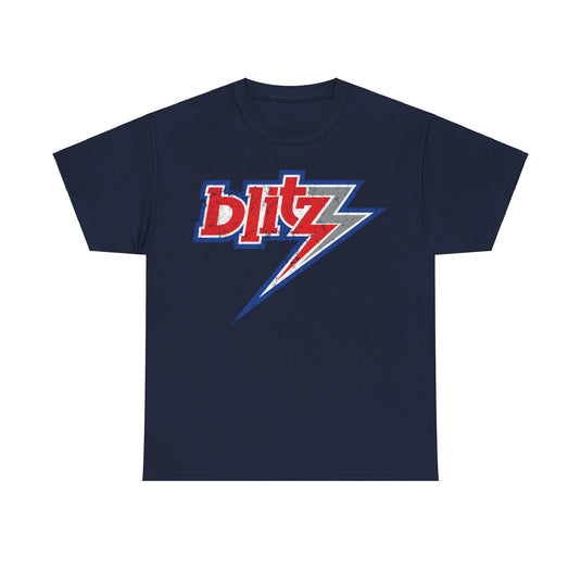 Chicago Blitz Logo Illinois Football Team T-shirt