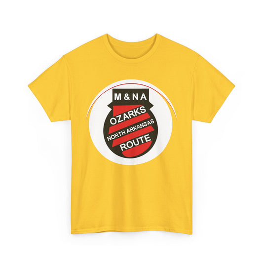 Missouri Arkansas Ozarks North Arkansas Route Railroad Logo T-Shirt