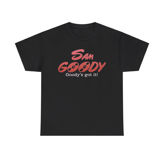 Sam Goody Music Retail Store Logo Nostalgic T-shirt