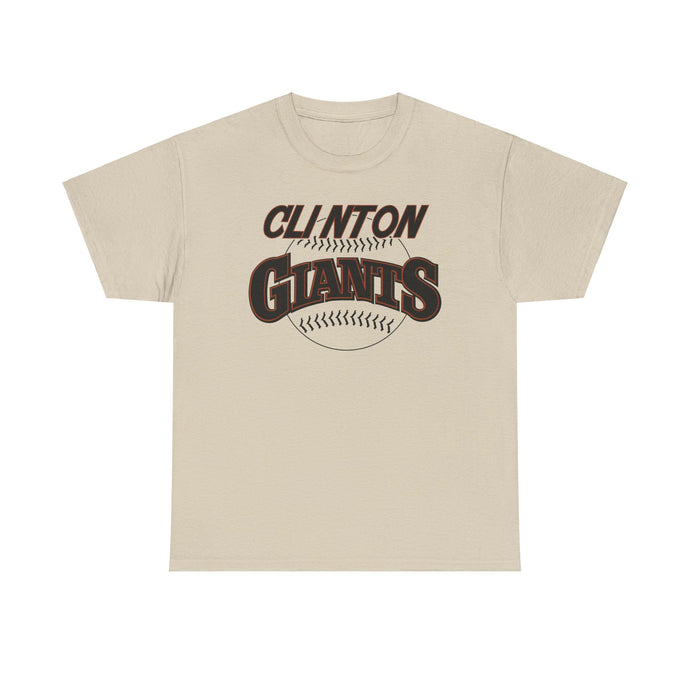 Clinton Giants Midwest League Baseball '80-93 New Jersey T-shirt