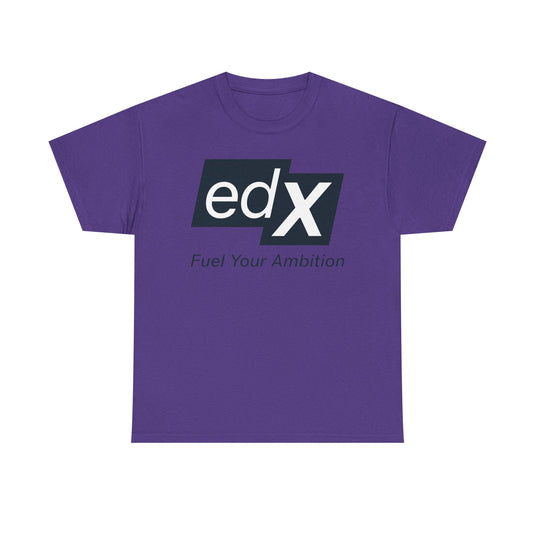 EdX T-Shirt Defunct Online Education Platform Fuel Your Ambition Learning Tee