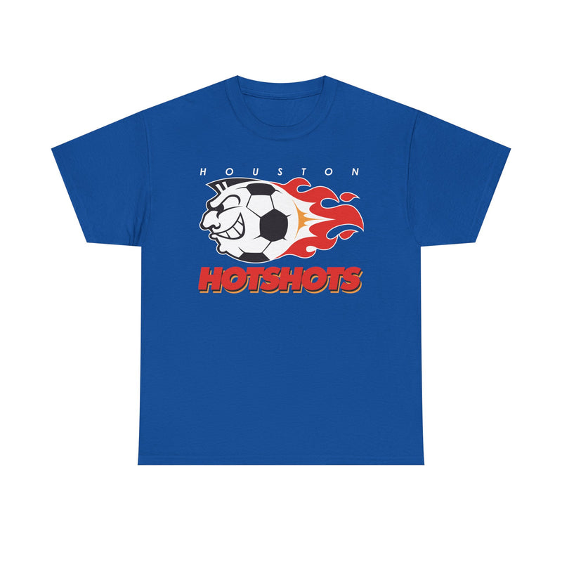 Load image into Gallery viewer, Houston Hotshots Texas Soccer 1994-2000 Double Logo T-shirt
