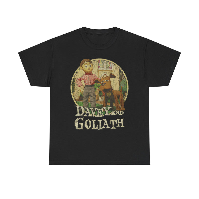 Load image into Gallery viewer, Davey and Goliath 1961 Animated TV Show T-shirt
