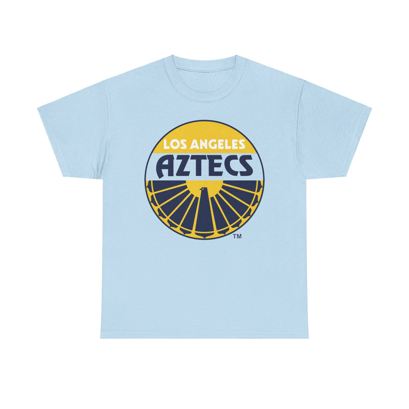 Load image into Gallery viewer, Los Angeles Aztecs Yellow Logo California Soccer Team T-shirt
