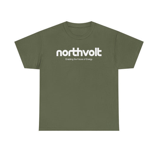 Northvolt T-Shirt Bankrupt Battery Company Defunct Energy Logo Tee