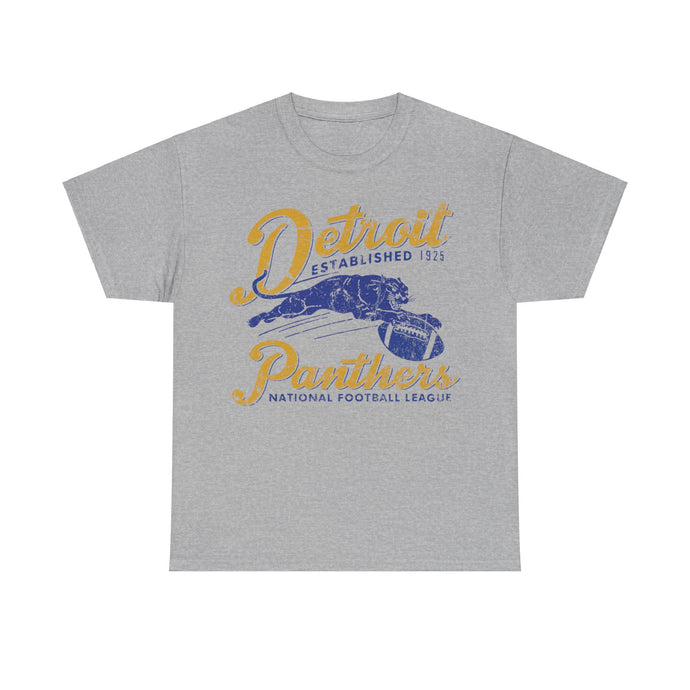 Detroit Panthers Est 1925 Michigan Football Team T-shirt