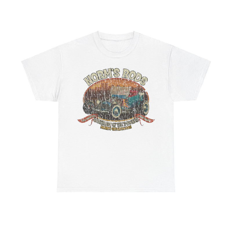 Load image into Gallery viewer, Norms Rods 1952 Car Distressed Print T-shirt
