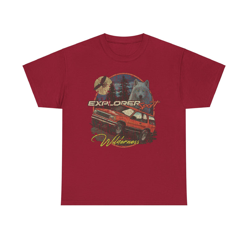 Load image into Gallery viewer, Wilderness Explorer Sport 1991 Nostalgic Car T-shirt
