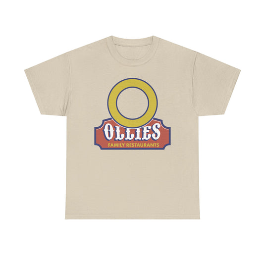 Ollies Family Restaurants Vintage Logo Defunct Restaurant Chain T-Shirt