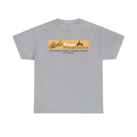Stanley Steamers The World's Finest Motor Car Vintage Logo T-shirt