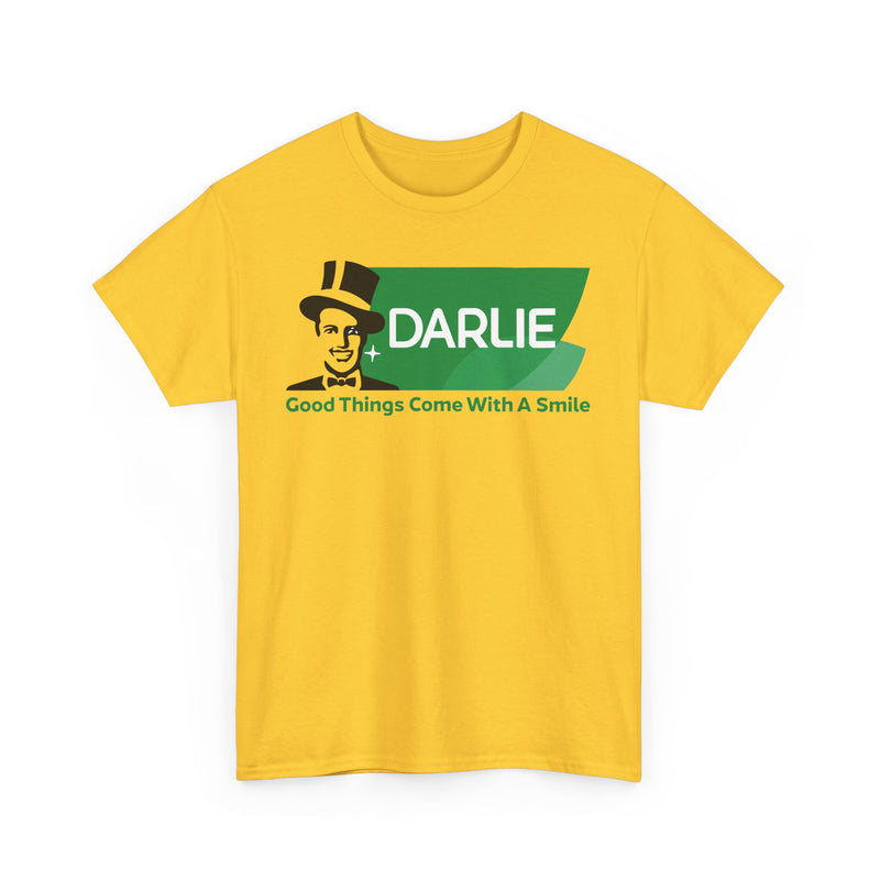 Load image into Gallery viewer, Darlie Good Things Come With Smile Brand Logo Vintage T-Shirt
