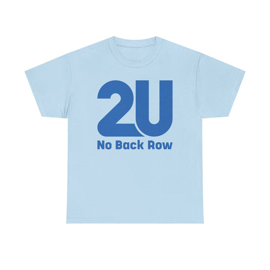 2U No Back Row T-Shirt Defunct Online Education Company Logo Tee Tech Startup