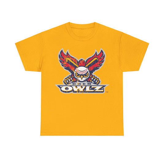 Orem Owlz Utah Logo Baseball Team T-shirt