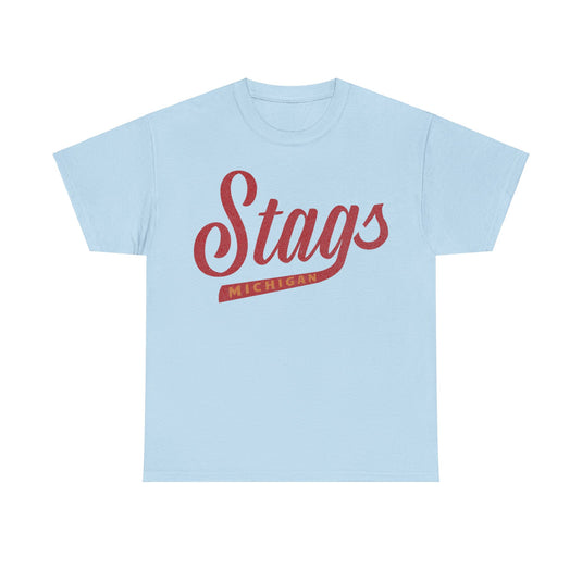 Michigan Stags WHA Hockey Team T-shirt