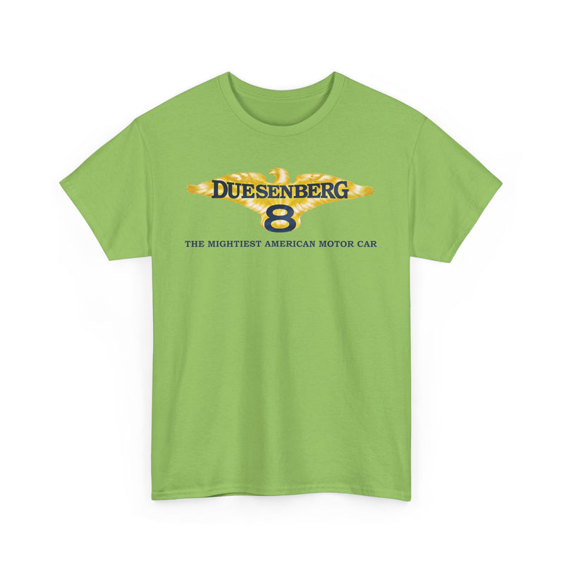 Load image into Gallery viewer, Duesenberg 8 The Mightiest American Motor Car Eagle T-shirt

