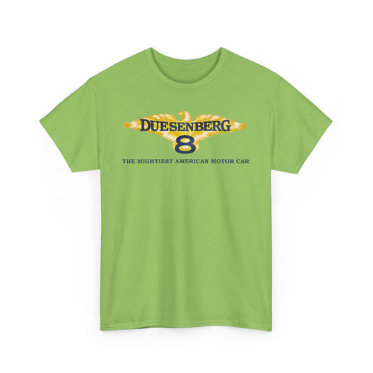 Duesenberg 8 The Mightiest American Motor Car Eagle T-shirt