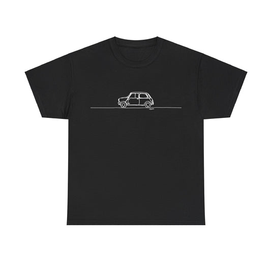 Mini Cooper Silhouette Car T-shirt