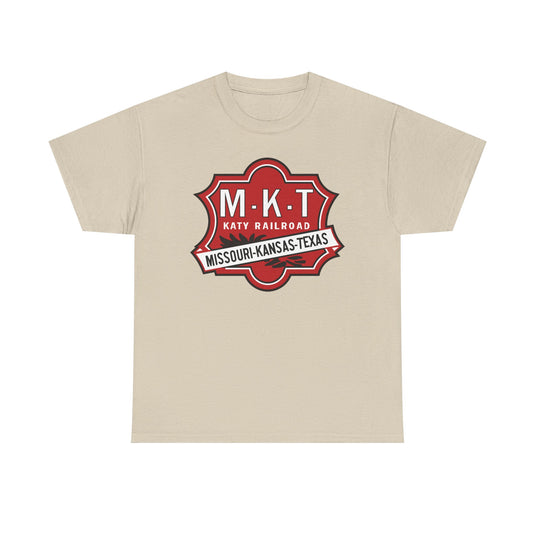 MKT Katy Railroad Missouri Kansas Texas Vintage Train Logo T-Shirt