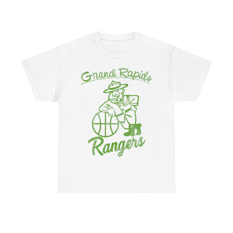 Load image into Gallery viewer, Grand Rapids Rangers Basketball Team Nostalgic Logo T-shirt
