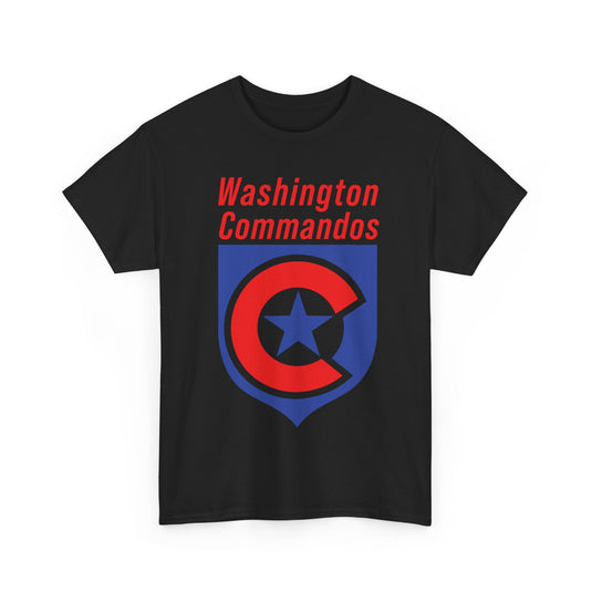Washington Commandos Arena Football 1987 1990 T-shirt