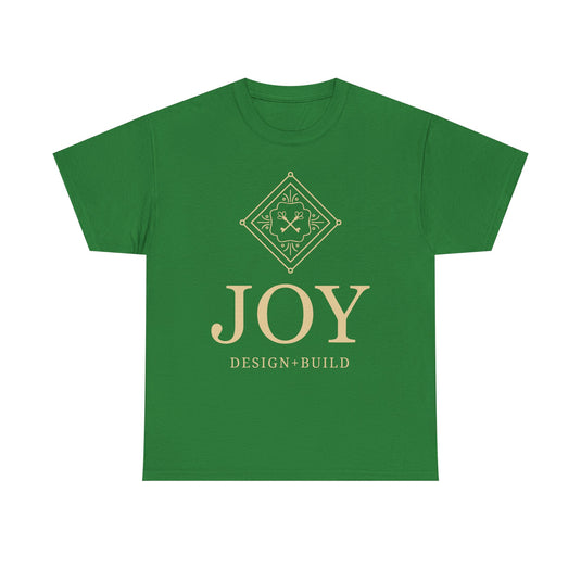 Joy Design + Build T-Shirt - Construction Industry Bankrupt Logo Tee