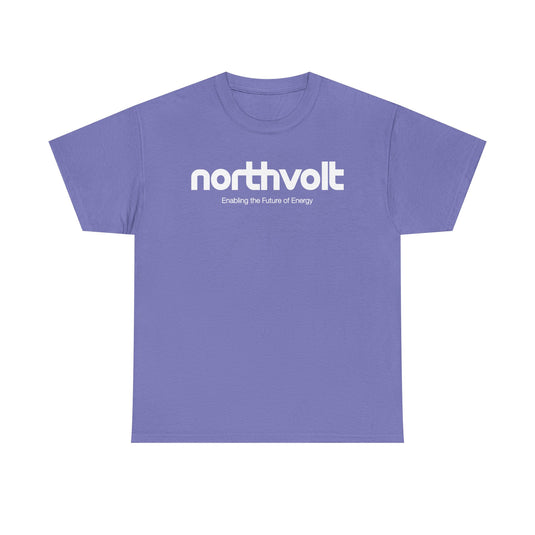 Northvolt T-Shirt Bankrupt Battery Company Defunct Energy Logo Tee