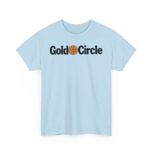 Gold Circle Orange Logo Vintage Department Store T-Shirt