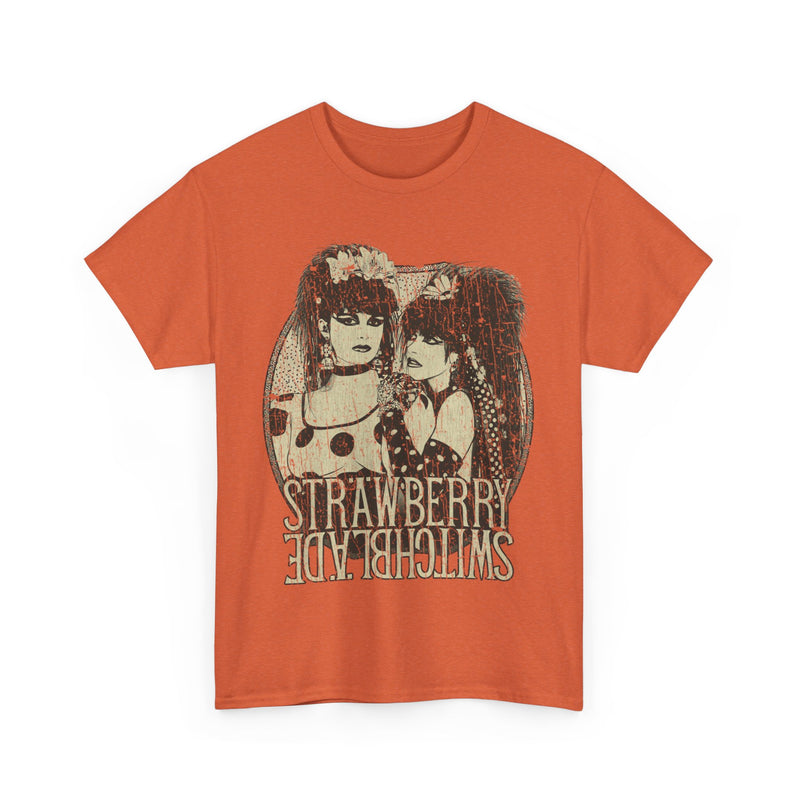 Load image into Gallery viewer, Strawberry Switchblade 1981 Jill Bryson Rose McDowal Scotland Pop Band T-shirt

