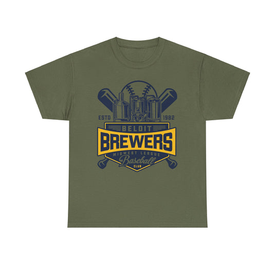 Beloit Brewers Wisconsin Baseball Team T-shirt