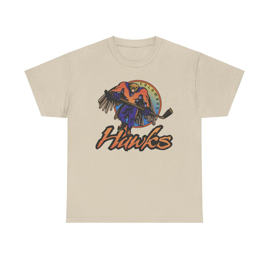 Columbus Hawks Ohio Major League Roller Hockey 1998 T-shirt