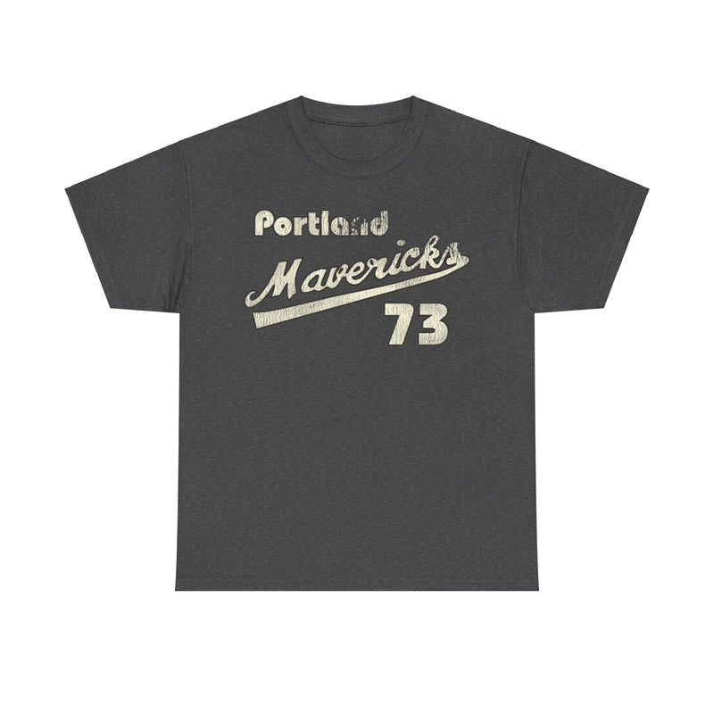 Load image into Gallery viewer, Portland Mavericks Distressed Logo Oregon Baseball T-shirt
