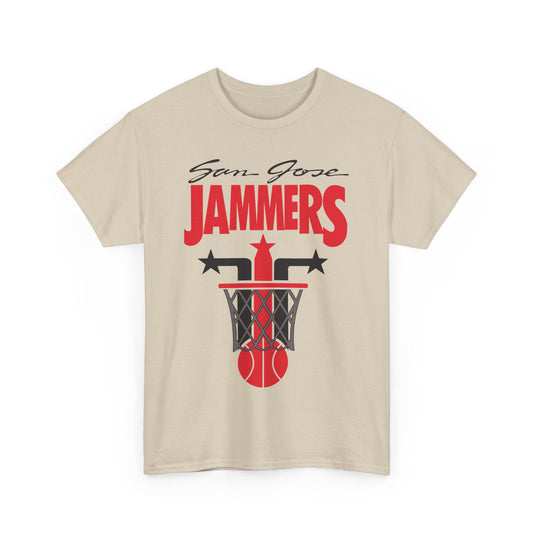 San Jose Jammers California Basketball 1989-1991 T-shirt