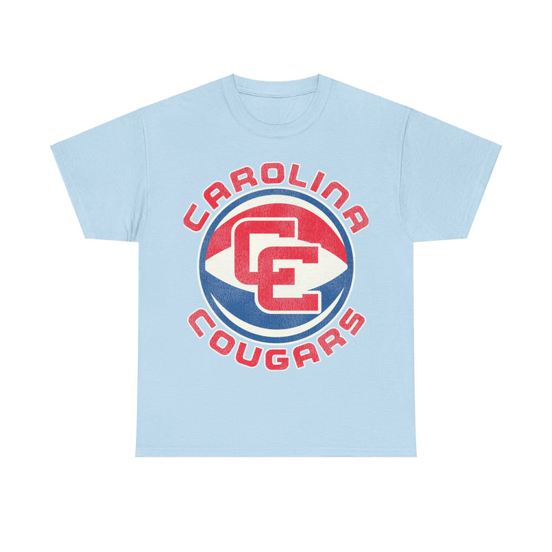 Load image into Gallery viewer, Carolina Cougars CC Logo Basketball Nostalgic Retro T-shirt
