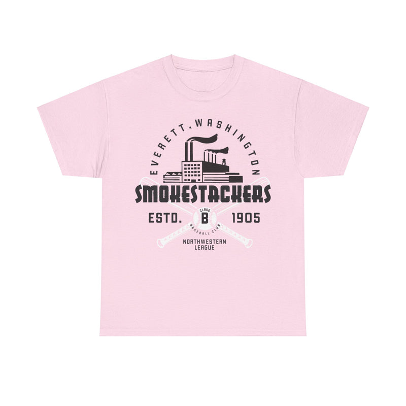 Load image into Gallery viewer, Everett Smokestackers Est 1905 Washington Baseball T-shirt
