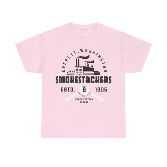 Everett Smokestackers Est 1905 Washington Baseball T-shirt