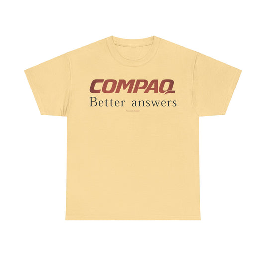Compaq Computers Nostalgic Retro Logo T-shirt