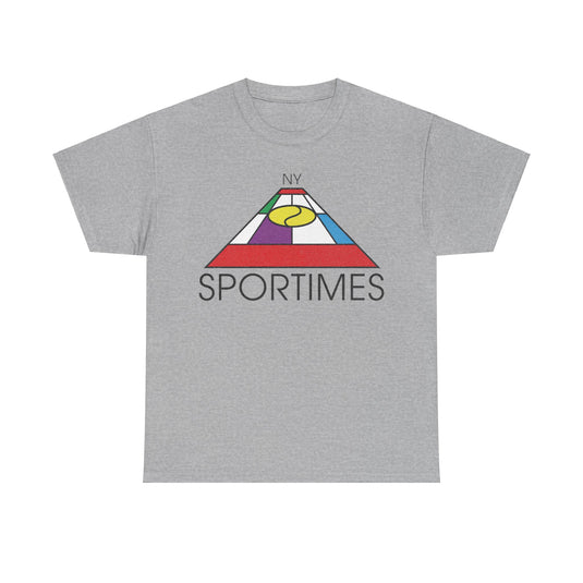 New York Sportimes Team Tennis Retro Nostalgic T-shirt