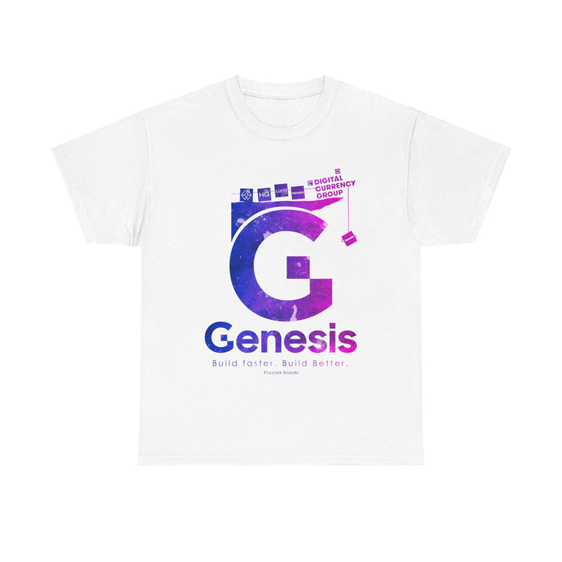 Load image into Gallery viewer, Genesis Global Capital Bank Financial Nostalgic Tribute T-Shirt
