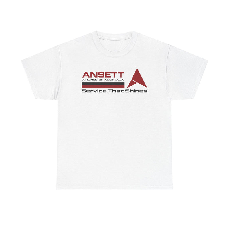 Load image into Gallery viewer, Ansett Airlines of Australia Red Triangle Service That Shines T-shirt
