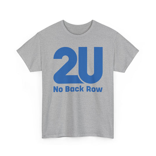 2U No Back Row T-Shirt Defunct Online Education Company Logo Tee Tech Startup