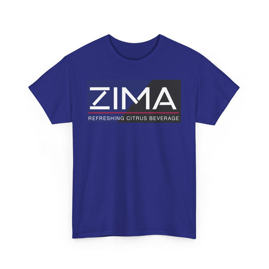 Zima Refreshing Citrus Beverage Logo T-Shirt