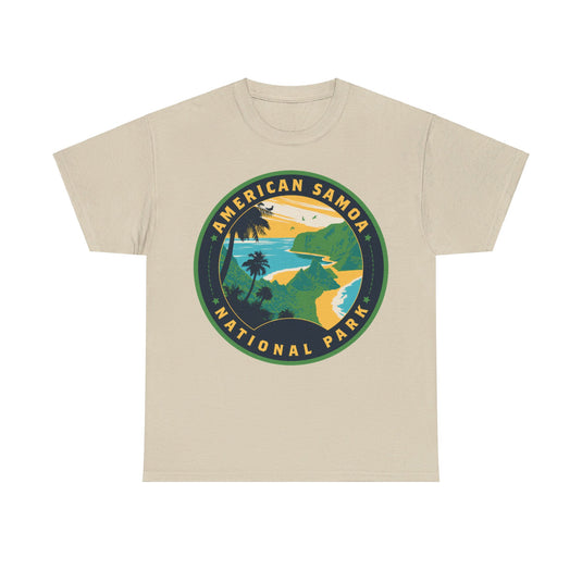 American Samoa National Park Round Logo T-shirt